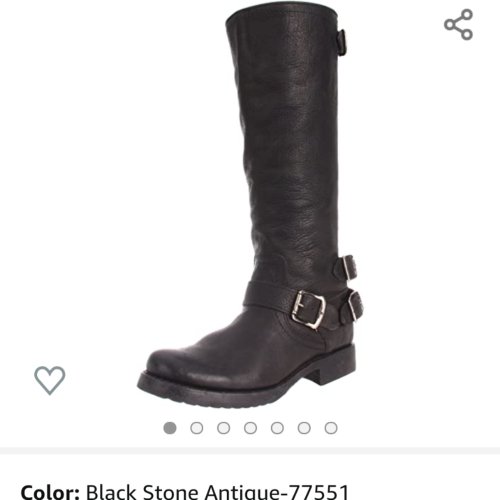 Frye Veronica Back-Zip Tall 7.5 Riding Boots